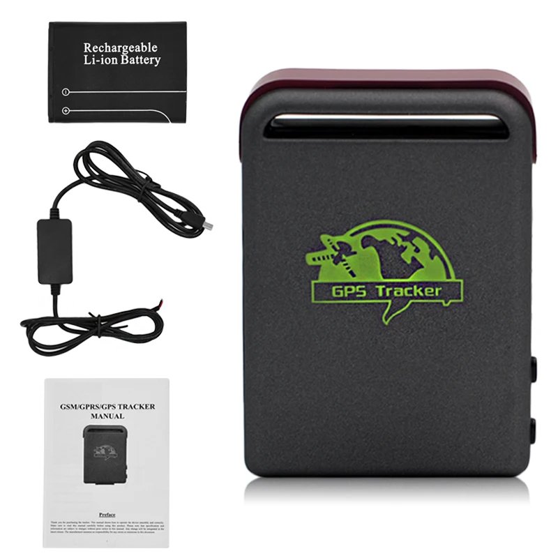 GPS TK102B 4 диапазона мини TK102 GSM/GPRS трекер для автомобилей/домашних