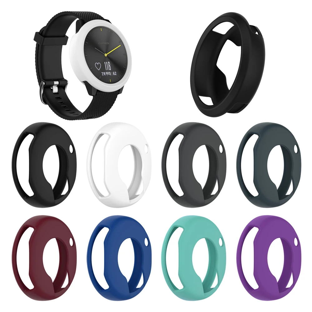 Силиконовый защитный чехол для Garmin Vivomove HR Браслет защита от пыли оболочка Gamin