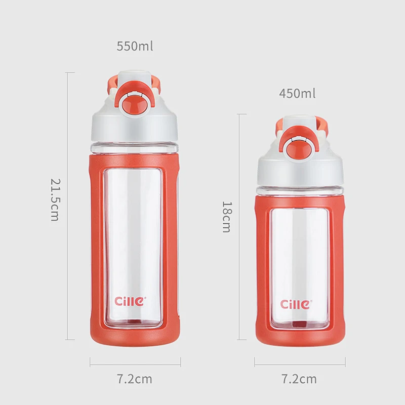 Портативные спортивные бутылки для воды Bpa free пластиковые экологически чистые