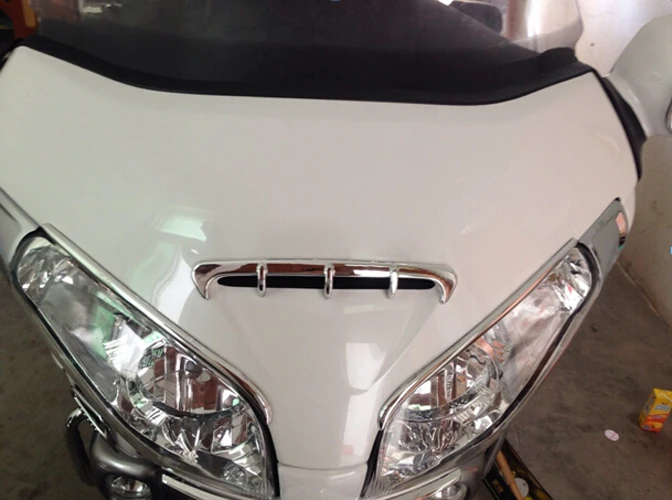 Artudatech хромированный обтекатель для Goldwing наборы для Honda GL1800 2001-2011 зеркальный задний акцент наконечник крыла аксессуары