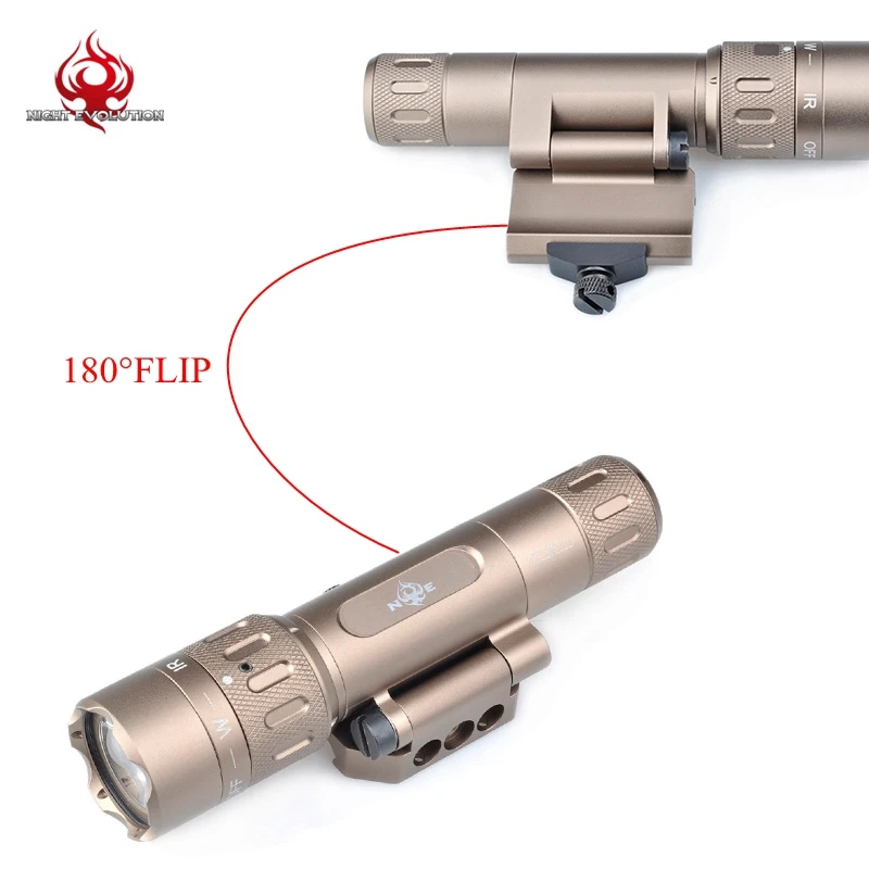 Ночь Эволюция Тактический Airsoft WMX200 IR оружие светодиодный светильник мерцающий