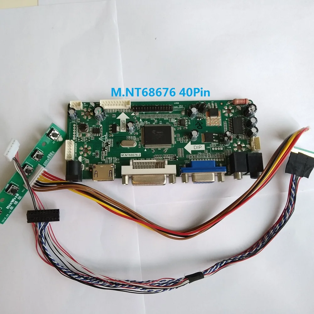 Комплект для LP125WH2 SLT1 LVDS 40pin Панель совместимому с HDMI ЖК дисплей 12 5 &quotсветодиодный