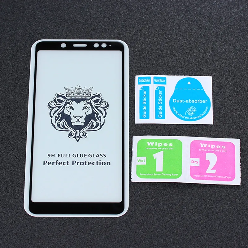 Full Glue Cover Tempered Glass for Xiaomi Redmi Note 5 Plus 4x 5A 6A 6 Pro S2 Screen Protector For Mi 8 SE 6X A2 5X A1 |