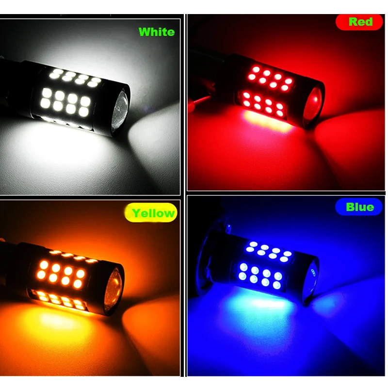 2 шт. H8 H11 Led HB4 9006 HB3 9005 H4 Противотуманные фары лампы Canbus 2400LM фары автомобиля задние габаритные огни 12В 24В для грузовой автомобиль белый 6000 K