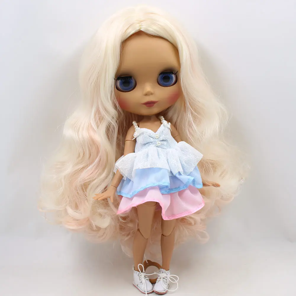 Ледяной DBS Blyth кукольные нет. BL2352/3139/340 светлые mix розовые волосы шарнирное тело