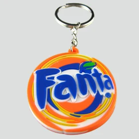 Изготовленный на заказ брелок для ключей из мягкого ПВХ 3d с индивидуальным