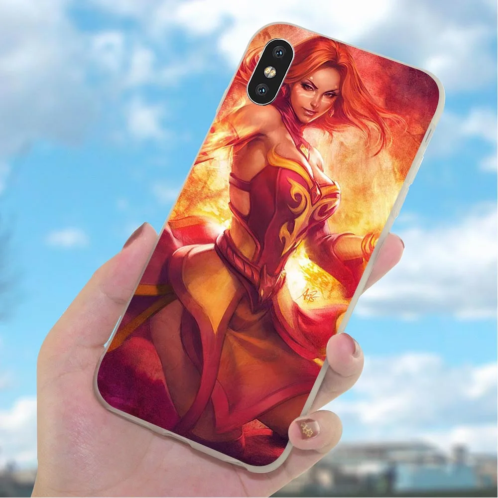 Мягкий чехол из ТПУ для iPhone XR Dota 2 Xs Max X 6 6S 8 Plus 7 5 SE 11 pro чехлы | Мобильные телефоны и