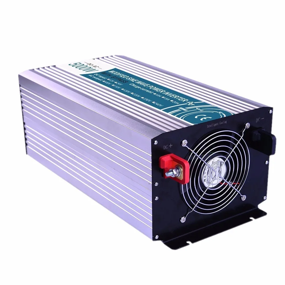 Умные инверторы зарядное устройство 5000 Вт инвертор чистой синусоидальной волны