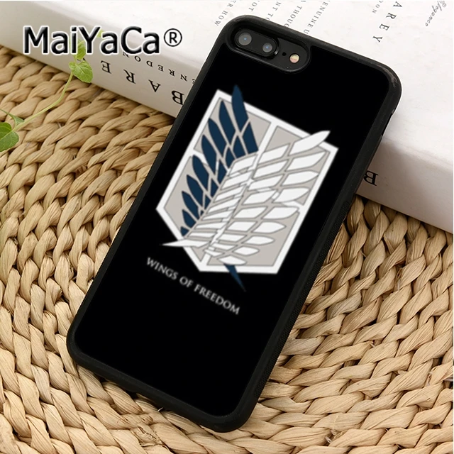 Чехол для телефона MaiYaCa атака на Титанов чехол iPhone 11 12 Pro 5 6s 7 8 XR XS max Samsung galaxy S7 S8 S9