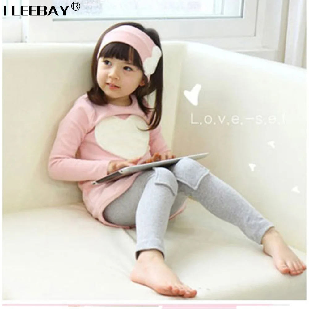 Комплект из 3 предметов для девочек ткани леггинсов и повязки на голову|fashion girl