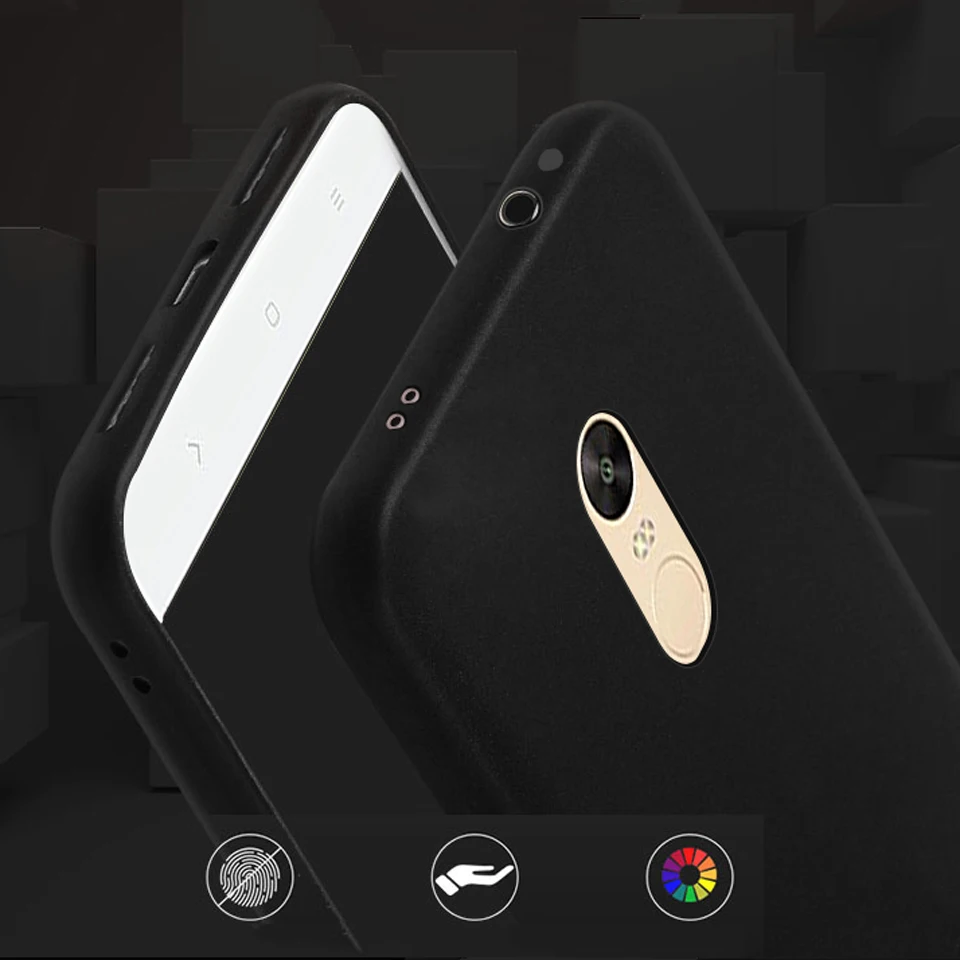 For XiaoMi RedMi Note 4X 4 4A 5A 6A 5 Plus 6 Pro Matte Texture TPU Silicone Soft Case Mi 5s Y1 Y2 A1 A2 8 Lite Cover Phone Cases |