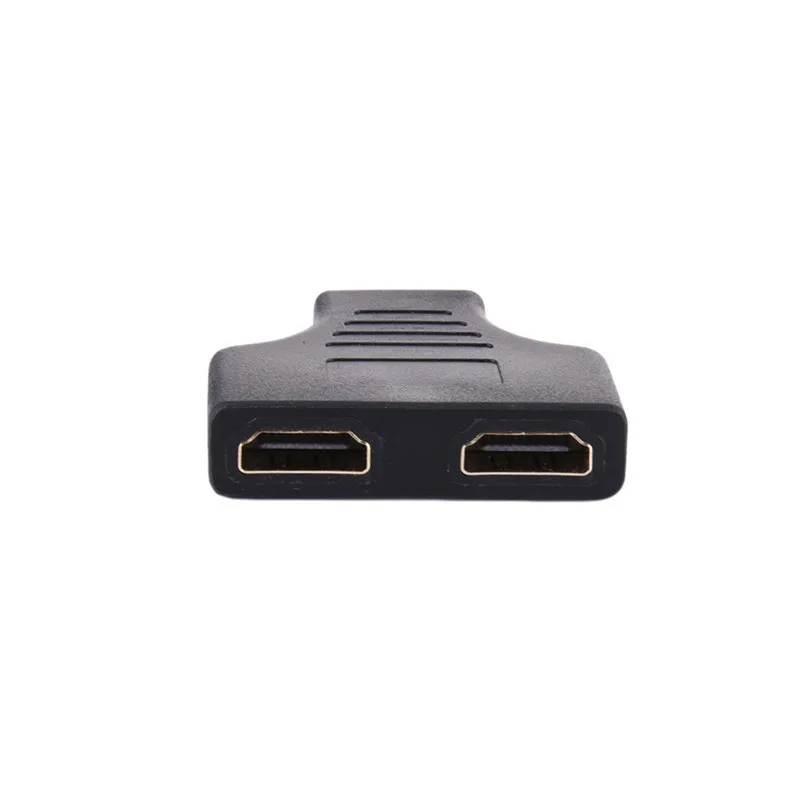 Переходник с 1 в 2 штекера на гнезда разъема HDMI штекер гнездо|Кабели HDMI| |