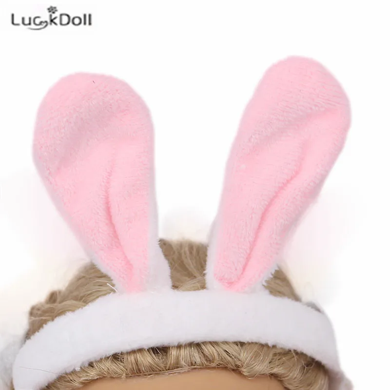 Новинка яркая одежда LUCKDOLL из трех предметов подходит для 18 дюймовых американских