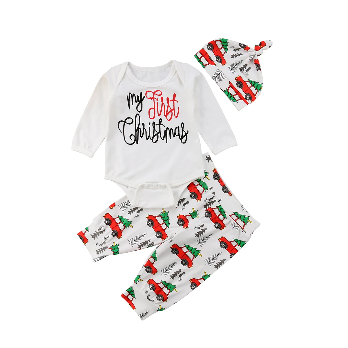 My First Christmas/хлопковый комбинезон для новорожденных мальчиков и девочек топы +