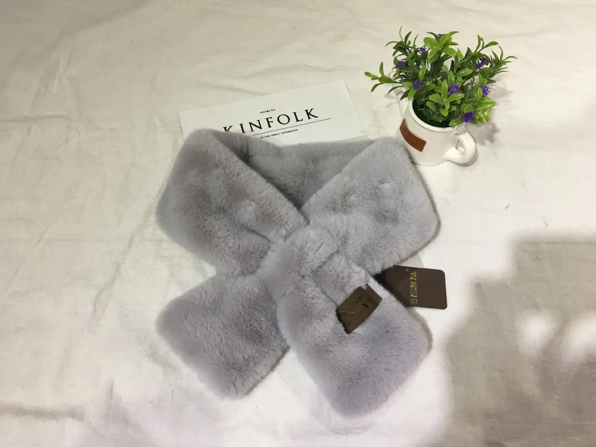 2018 Imitation Mink Fur Scarves Men Women Winter Warm Hair Collar Students' Fake Lovers' Leisure |