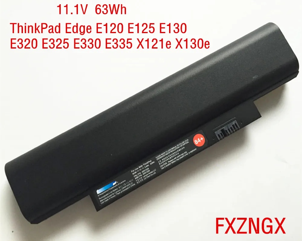 

11.1V 63Wh Genuine X121E X130E Laptop Battery For Lenovo ThinkPad Edge E120 E125 E130 E135 E145 E320 E325 E330 45N1056 45N1059