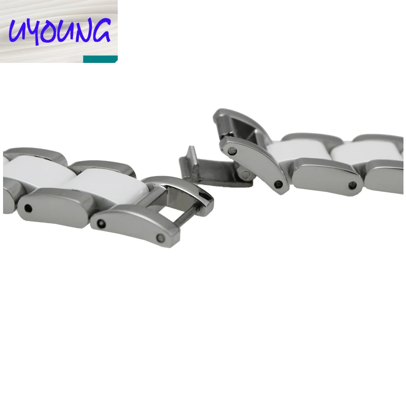 Сменные ремешки для часов из нержавеющей стали и керамики Ширина 17 мм|watch