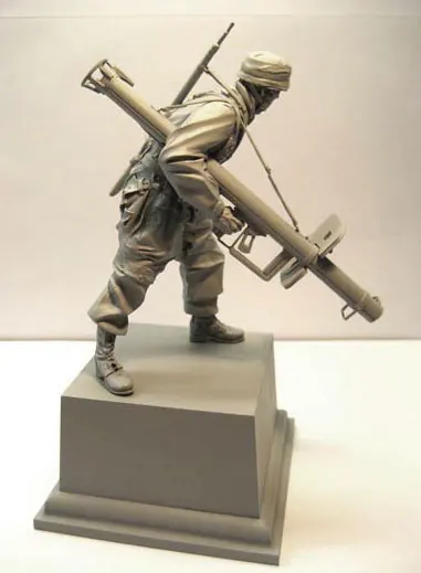 Коллекция 1/16 года Fallschirmjager с Panzerschreck Нормандия 1944 фигурка солдатиков из смолы GK