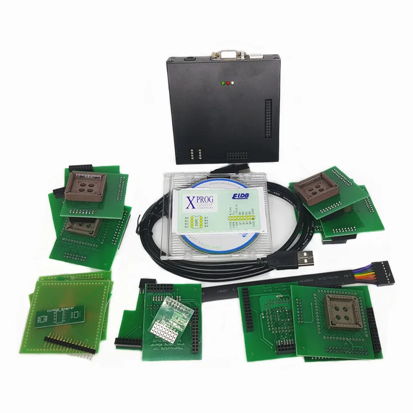 DHL Новые Xprog V5.55 X Prog M 5,55 Автомобильные диагностические кабели X-Prog V5.55 без USB ключа XPROGM ECU программист