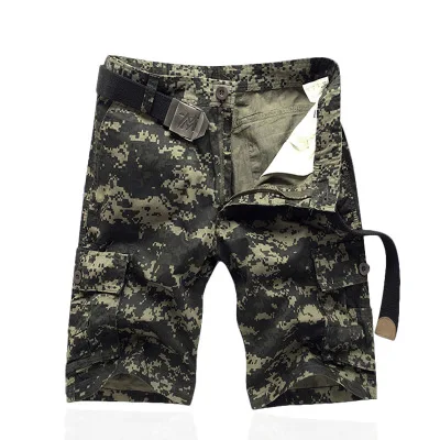 Мужские Фирменная Новинка армия камуфляж Cargo Шорты для женщин Весна осень по