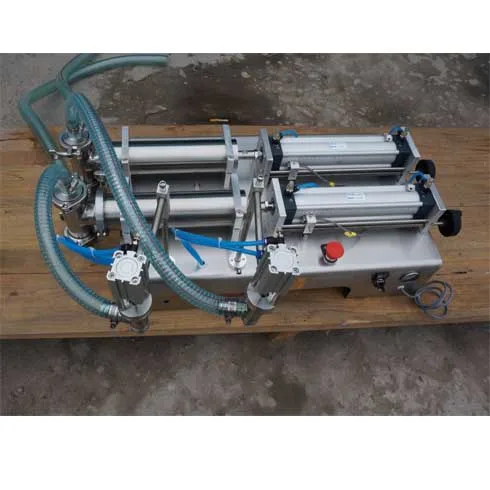 Разливочная машина с двойным соплом большой поворотный клапан оборудование для