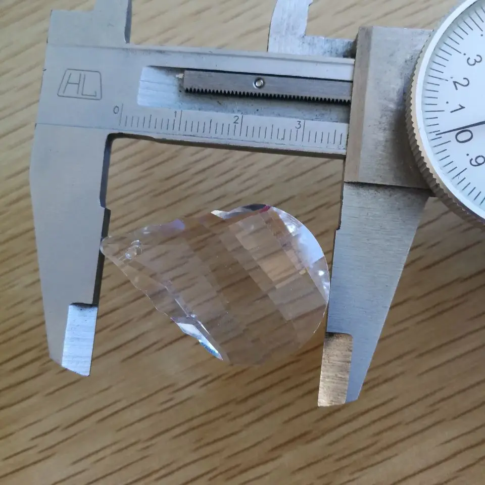 30 шт. 38 мм хрустальная люстра части Хрустальный блеск кристальная Подвеска