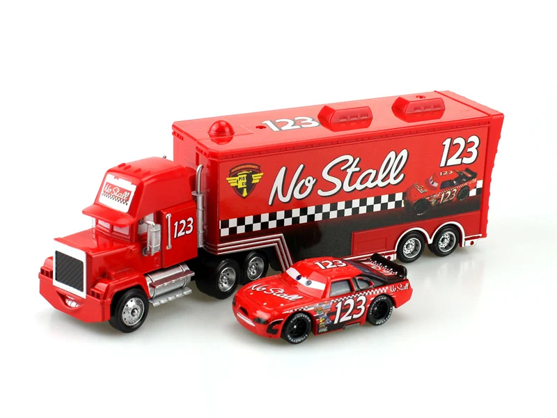 Автомобили disney Pixar 27 стилей Mack Truck+ маленький автомобиль McQueen Jackson Storm 1:55 литой под давлением металлический сплав и пластик Модель автомобиля игрушки подарок