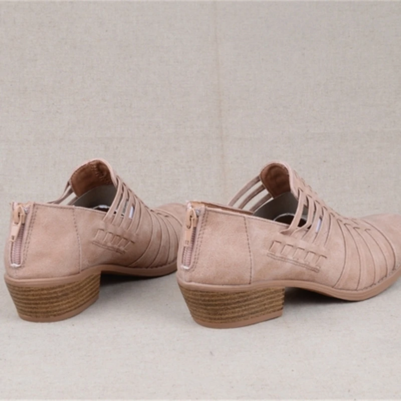 Большие размеры женские ботинки модная обувь ботильоны на платформе и толстом