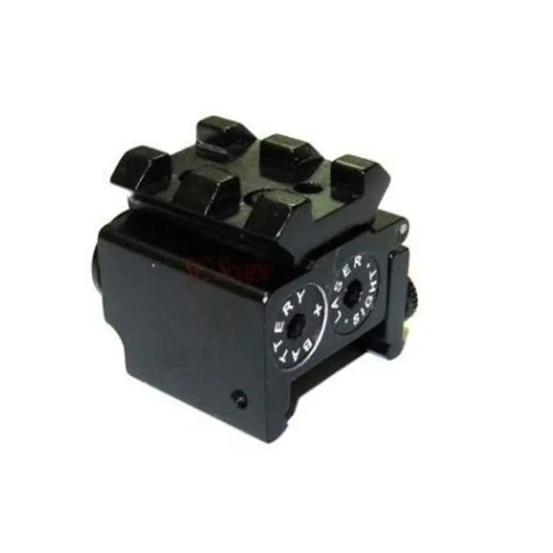 Регулируемый компактный лазерный прицел в красную точку со съемной направляющей