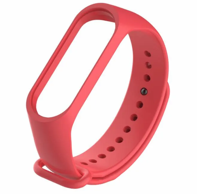 Xiaomi mi ремешок 3 ремень силиконовый цветной браслет для mi band 3 умный Браслет для Xiao mi Band 2 аксессуары - Цвет: orange