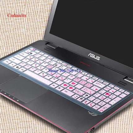 Bear 17,3 дюйм чехол для клавиатуры Защитная крышка для Asus R700V K55V A55V K55A K55DE K55N K55VD K55VJ R500V A56C A56CM 15/17 дюймов - Цвет: Bear