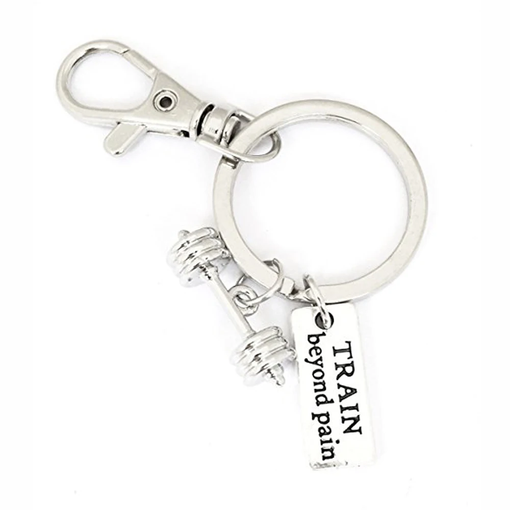 Тренировочная гантеля для тяжелой атлетики штанга фитнеса серебряный шарм