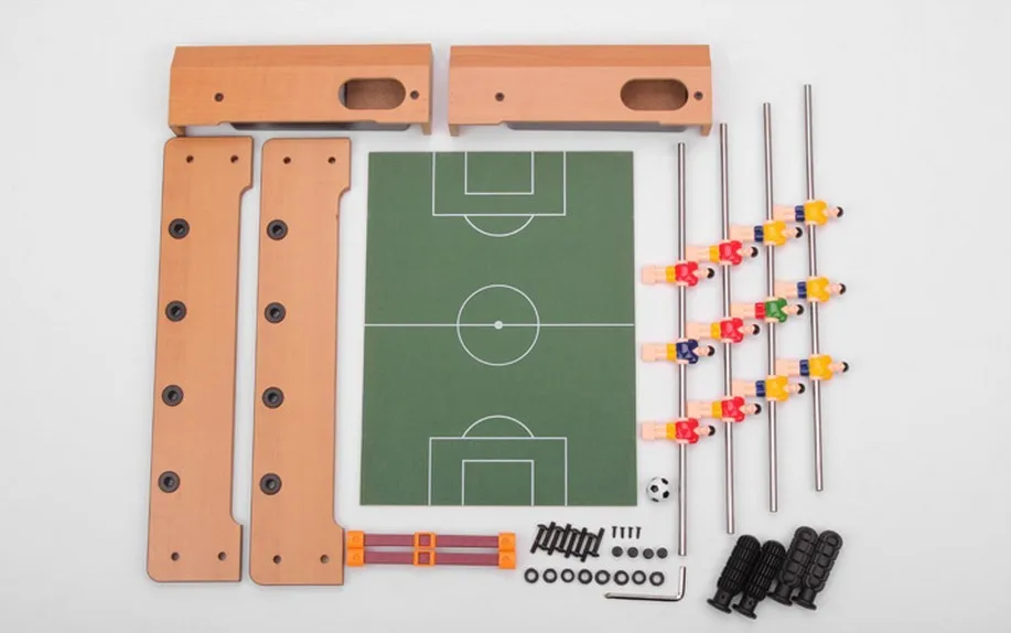 Детский Настольный мини футбол Детская домашняя игрушка четыре штанги