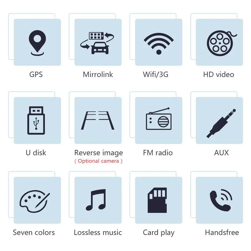 Android 7 1 дюйма HD Сенсорный экран автомобиля Bluetooth MP5 плеер две стоят MP4/gps навигации