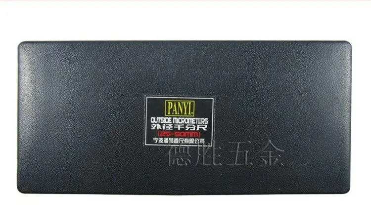 Микрометр HQ MC01 толщиной 0-25 мм из прочной легированной стали с внешним диаметром 0