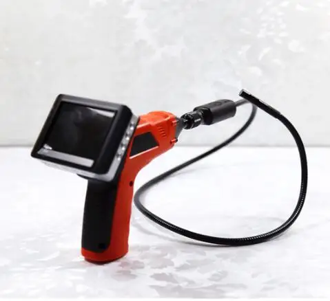 9 мм двойная камера 3 5 дюймовый цветной дисплей AV Портативный эндоскоп|handheld