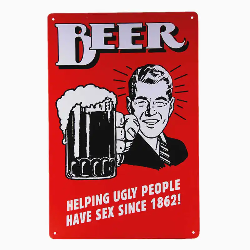 

Free Ice Cold Beer Plaque Vintage Metal Tin Signs Bar Pub Decorative Plate Bar Pub Club Decor Whiskey Iron Metal P