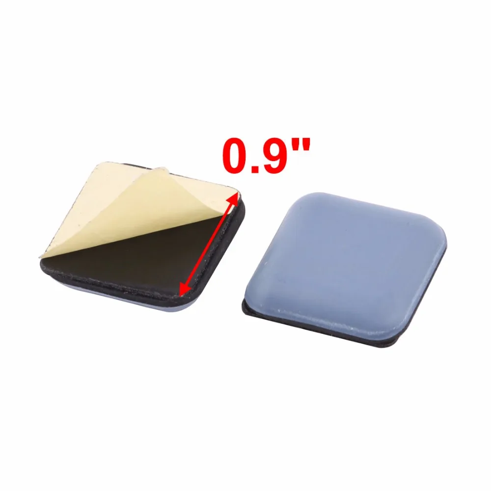 Бытовые квадратной формы Мебель стул покрытие для ног перемещении ползунка Pad