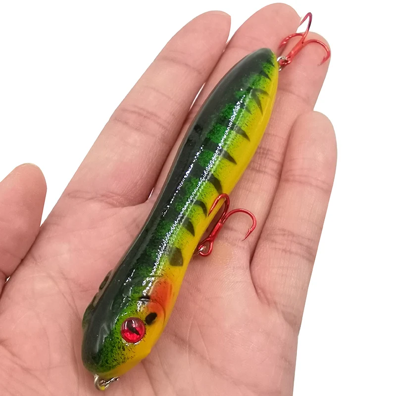 1 шт. Snakehead приманка поппер 10 см 16 г Peche Iscas Artificiais Pesca водная рыболовные приманки