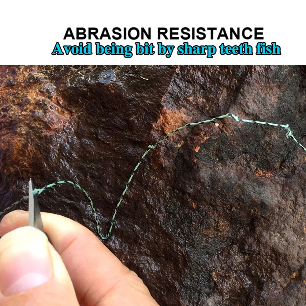 

GHOTDA 300M 500M 1000M 8 Strands PE Braided Fishing Line Camouflage Not Fade Color Multifilament Wire