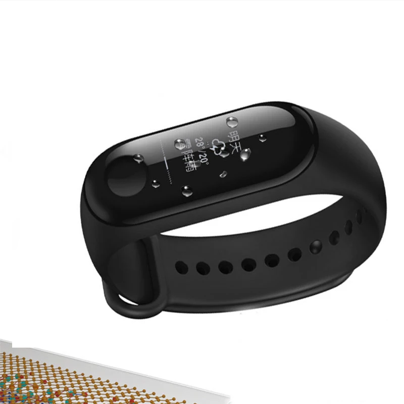 5 шт. Защитная пленка для экрана Xiaomi mi Band 3 Смарт Браслет Xio mi Band 4 2 3 Защитные пленки не закаленное стекло