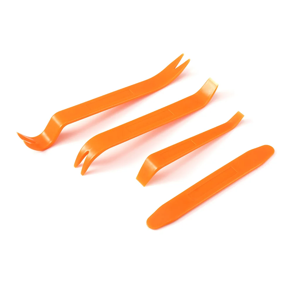 

4 Pieces Good Usage Car Disassembly Interior Kit Audio Removal Trim Panel Dashboard Car DVD Player Auto Trim Removal Tool