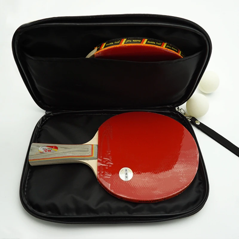 Двойной чехол для ракетки настольного тенниса сумка пинг-понга из Оксфордского