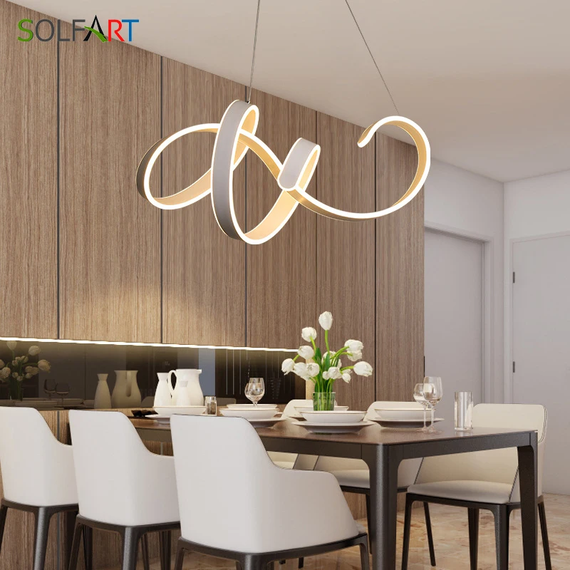 Люстра и подвески SOLFART для комнаты обеденный светодиодный светильник Новое