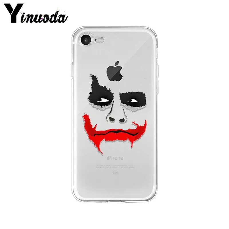 Yinuoda Harley Quinn Joker 2018 новый роскошный модный Чехол для мобильного телефона Apple iPhone 8 7 6