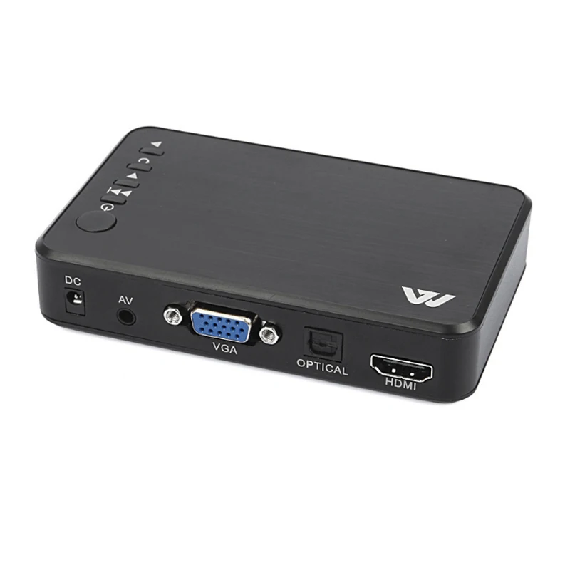 Мини портативный мультимедийный плеер 1080P HDMI 5 В/2 А ТВ приставка с 3 выходами