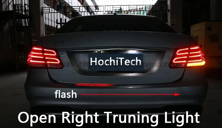 HochiTech 120 мм светодиодный автомобильный фонарь для задней двери светло голубой и