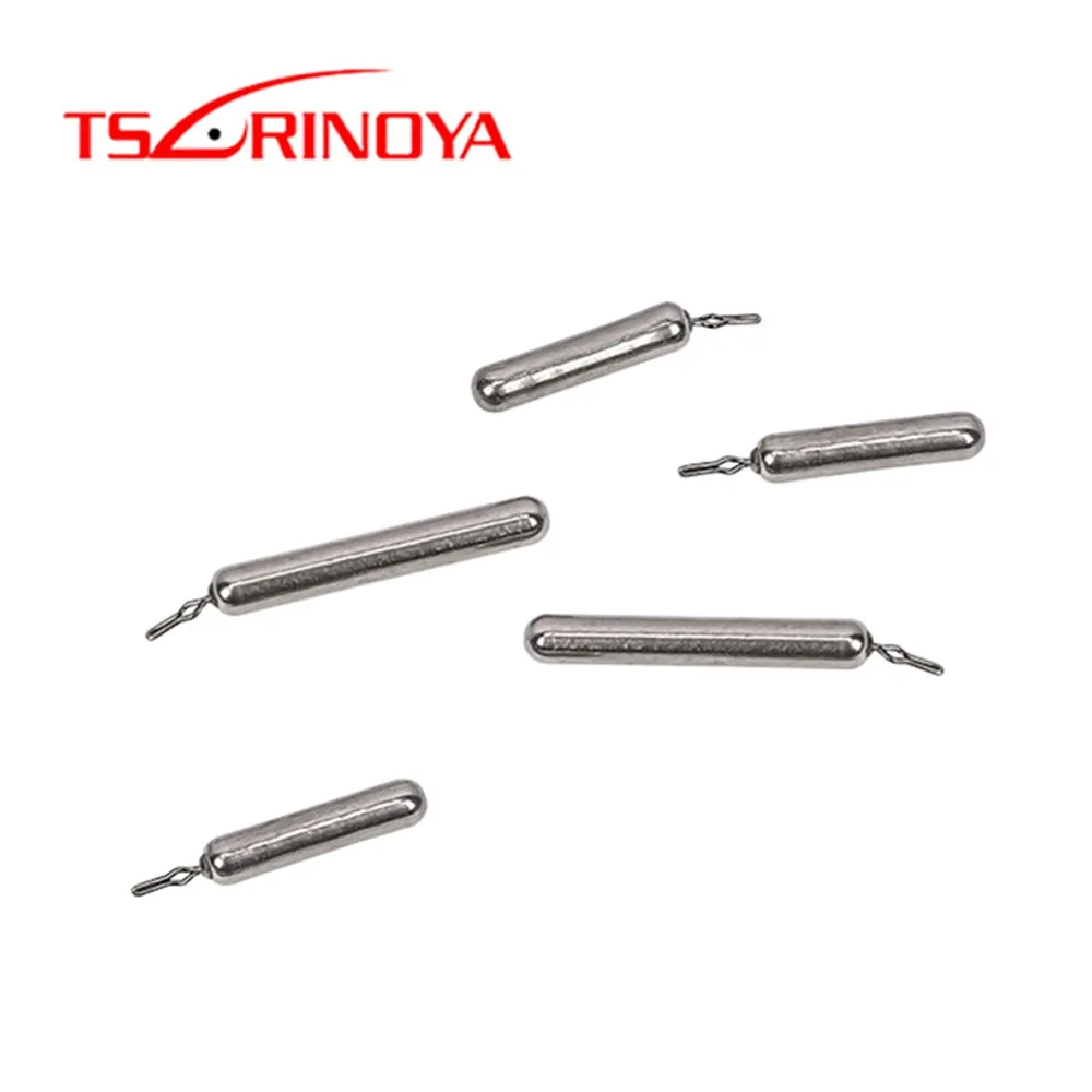 TSURINOYA 3. Φ 7g 10g вольфрамовые стальные грузила комплект грузил для рыбалки вертлюг с