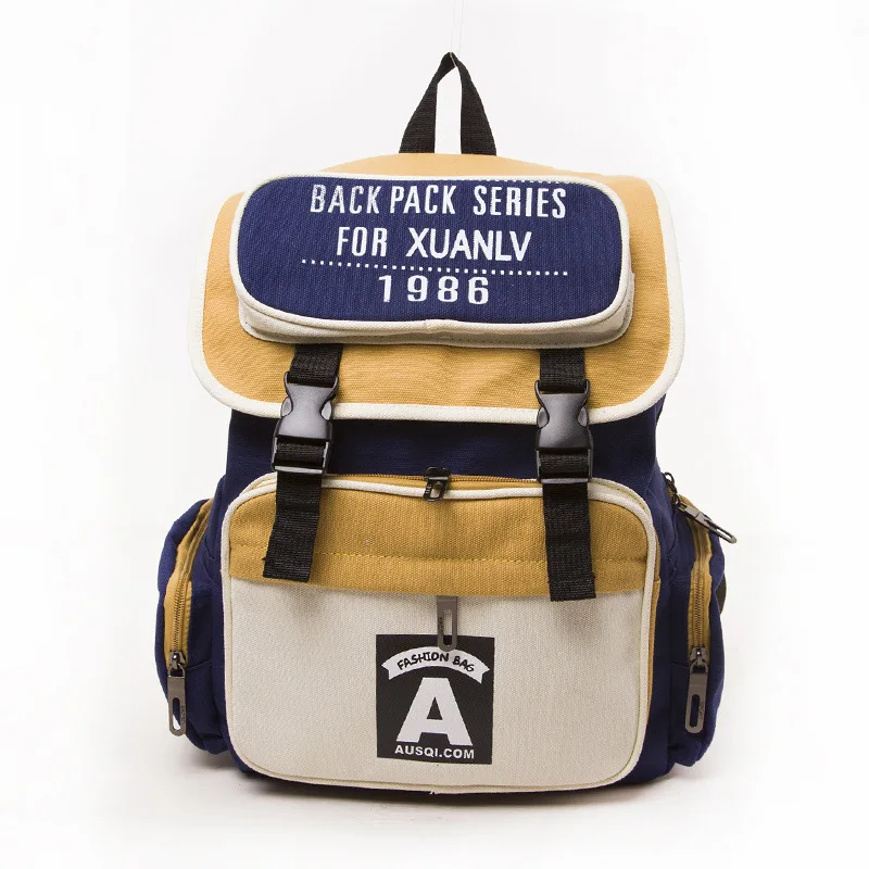 Bailar письмо холст женщины рюкзак для подростка девочек альпинизм мешок школы Хит