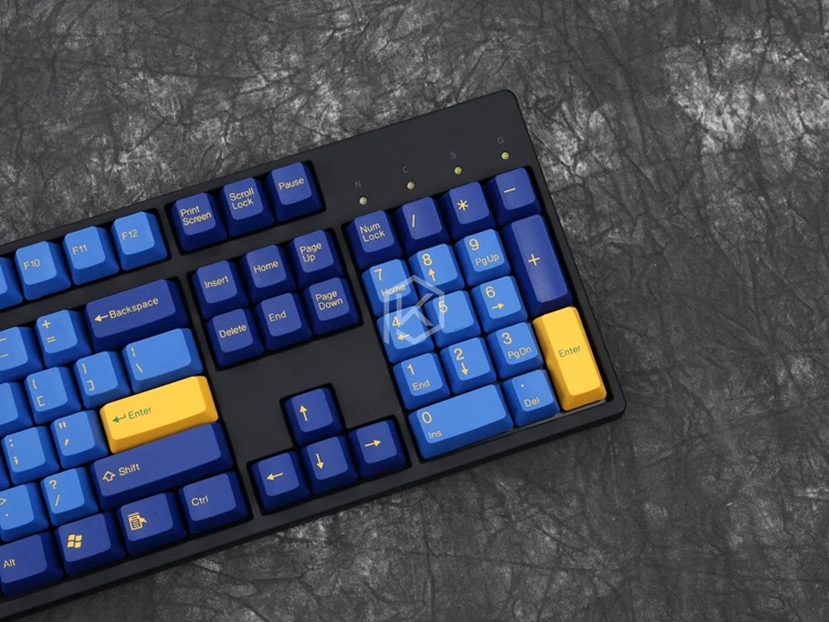 Taihao abs double shot keycaps для diy игровой механической клавиатуры цвет синий желтый светло-голубой розовый
